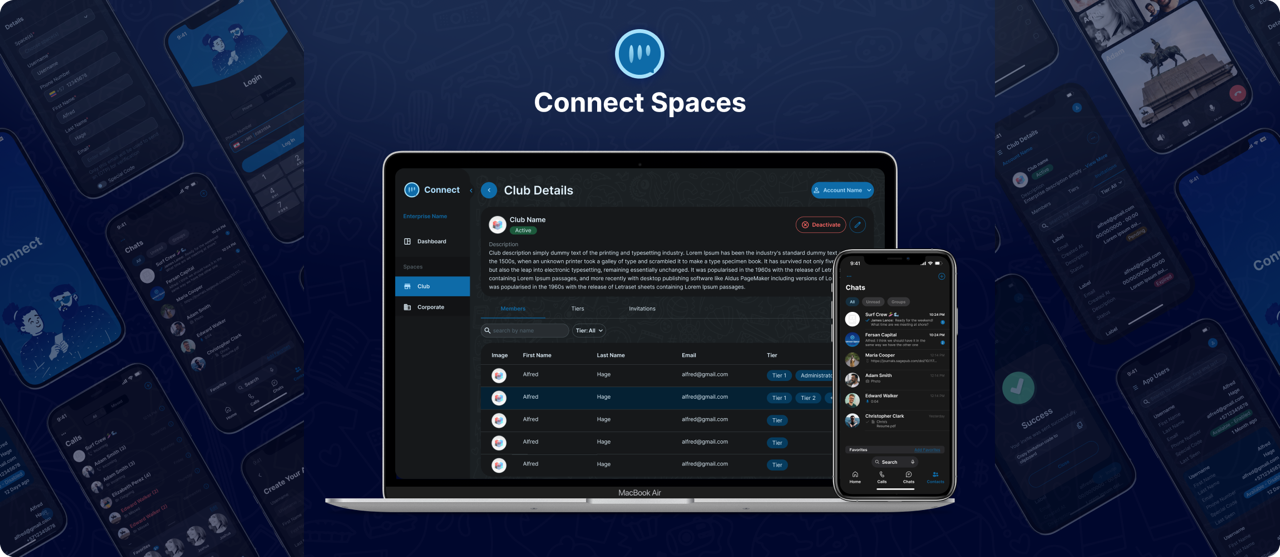 Connect Spaces Platform